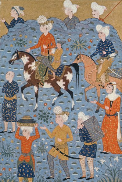 Return from the Raid, Shiraz by Persian School